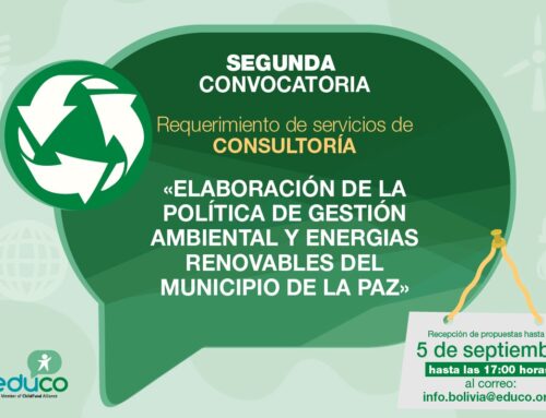 Consultoría: Elaboración de la Política de Gestión Ambiental y Energías Renovables del municipio de La Paz